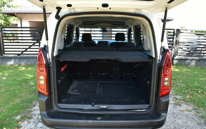 Citroen Berlingo cena 65900 przebieg: 106000, rok produkcji 2019 z Kruszwica małe 379